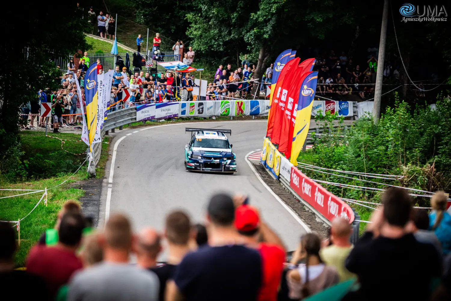 Szymon Piękoś - Mitsubishi Lancer Evo / © Agnieszka Wołkowicz Agencja UMA